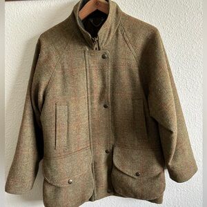 HOLLAND AND HOLLAND London Men’s Wool Tweed Hunting Coat